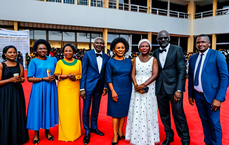 기니에서 유명한 영화 및 영화 산업 - Traditional Guinean Storytelling Through Film**

"A scene from a Guinean film depicting the legend o...