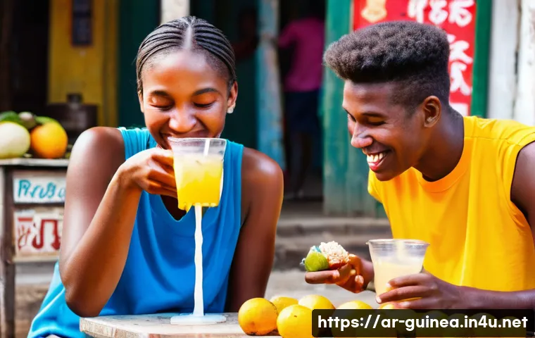 기니 거리 음식 체험 관련 이미지 2